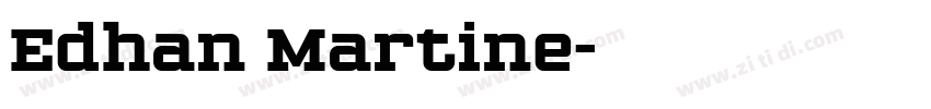 Edhan Martine字体转换